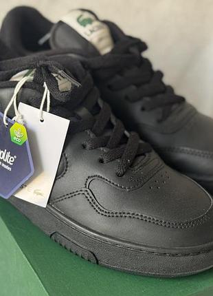 Шкіряні кеди lacoste