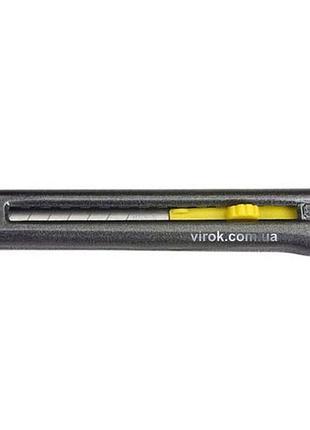 Ніж stanley interlock з висувним лезом з відломними сегментами : m= 18 мм, l= 165 мм.
