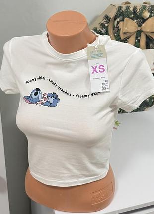 Футболка зі стічем (disney) розмір хс primark