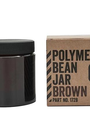 Емкость comandante polymer bean brown баночка колба для кофемолки команданте из полимера