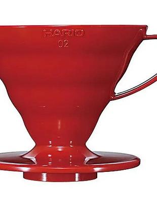 Пуровер hario v60 02 червоний