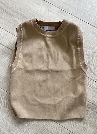 Кофточка топик zara, размер s