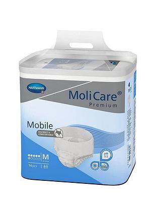 Труси поглинаючі для дорослих molicare® premium mobile 6 крапель m 14шт / уп.