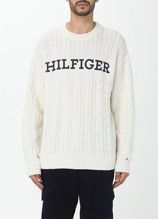 Оригінальний оверсайз светр tommy hilfiger з нових колекцій