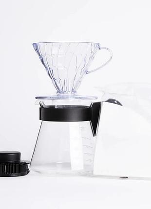 Набір hario craft v60 на 4 предмета.