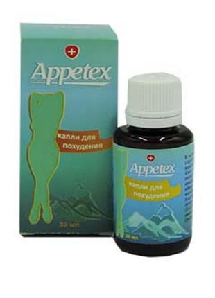 Appetex - краплі для схуднення (аппетекс) - сертифікат
