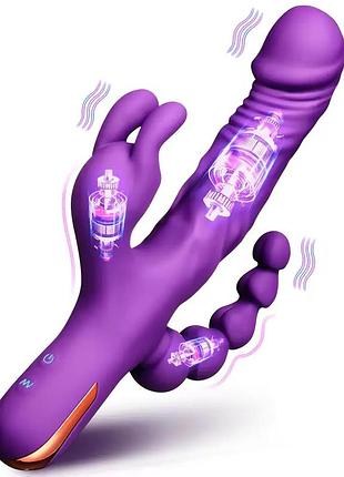 Вибратор jack rabbit 3 in 1 hot pleasure 2