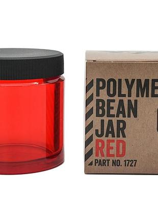 Емкость comandante polymer bean red баночка колба для кофемолки команданте из полимера