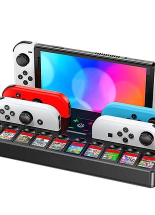 Підставка nintendo switch stand / oled hdmi зарядка для джойконів oivo ng-sw804x