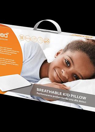 Подушка детская ортопедическая qmed breathable kid pillow(ps)