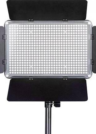 Led — освітильник, відеосвітлення varicolor pro led u800+ (3200-6500 k) з регулюванням і мережовим адаптером