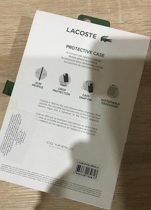 Lacoste чехол iphone 15 pro оригінал 4