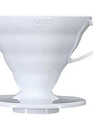 Пуровер hario v60 02 білий
