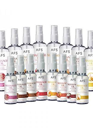 Массажное масло afs с нано кластерами серебра 100 ml