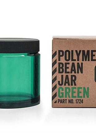 Емкость comandante polymer bean green баночка колба для кофемолки команданте из полимера