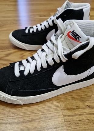 Кеды nike zoom blazer mid (da64672-001) / размер 37,5 оригинал