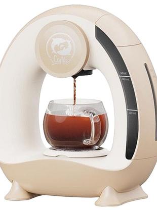 Кофеварка icafilas mini q beige кофемашина портативная