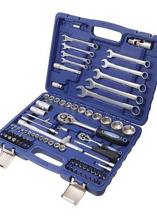 Набор инструментов 82пр. 1/4", 1/2" (6гр.) (4-32мм) kingtul kt82