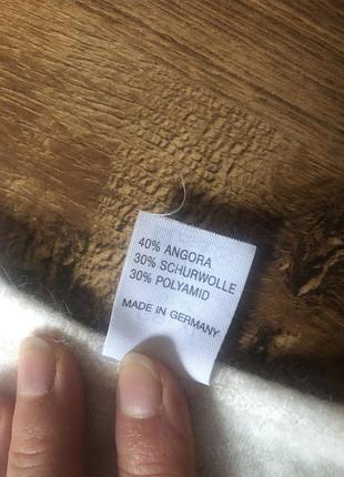 Тёплая термо футболка, термобелье белье, натуральная шерсть, ангора, утепление,