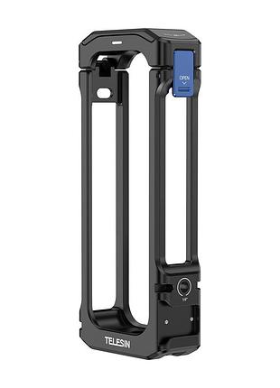 Рамка insta360 x4 алюмінієва вертикальна/горизонтальна telesin s6-fms-12-tis