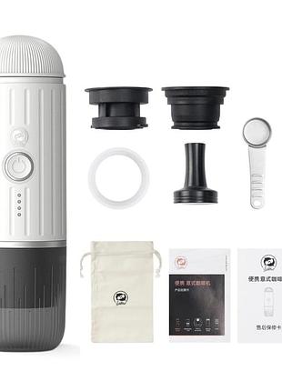 Эспрессо кофеварка icafilas portable espresso maker 19 bar портативная белая