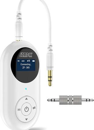 Универсальный ресивер bluetooth 5.0 szmdlx 3-в-1, передатчик и приемник, aux 3,5 мм для тв, пк, авто и наушников