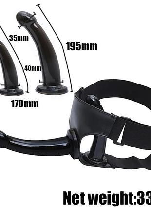 Страпон double penetrix strap-on 3