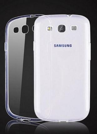 Прозорий силіконовий чохол для samsung galaxy s3 і s3 duos