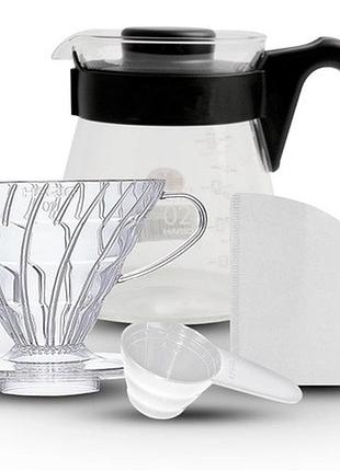 Набор hario craft v60 kit drip на 4 предмета.
