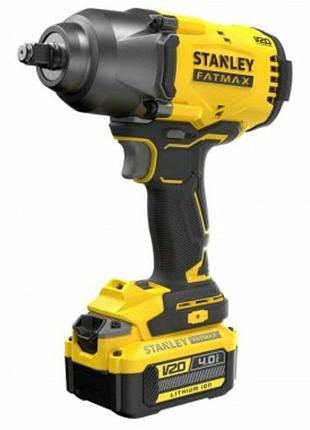 Гайковерт ударний безщітковий fatmax v20, 949нм. 3 швидкості ,1/2', діодна підсвітка, 1акум 4а +кейс