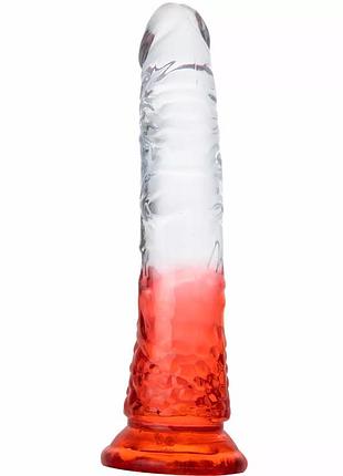 Силиконовый фаллоимитатор jelly dong l size 4