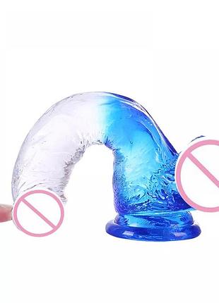 Силиконовый фаллоимитатор jelly dong l size 7