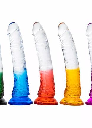 Силиконовый фаллоимитатор jelly dong l size 10