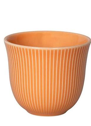 Чашка loveramics brewers 80ml embossed tasting cup orange