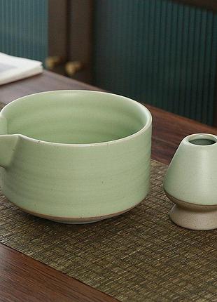 Комплект green katakuchi для приготовления матчи на 2 предмета