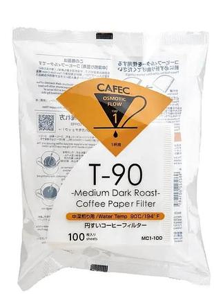 Фильтри cafec medium dark roast t-90 cup1 100 шт