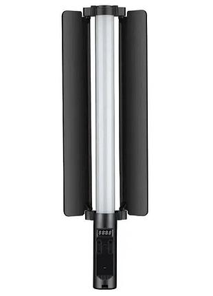 Светодиодная лампа жезл с шторками rgb led stick селфи стик 50 см