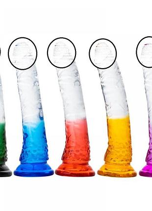 Силіконовий фалоімітатор jelly dong s size 2