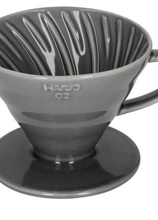Керамічний пуровер hario v60 02 серий