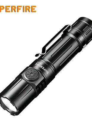 Фонарь ручной аккумуляторный tn02 superfire 1800 lumen ip44
