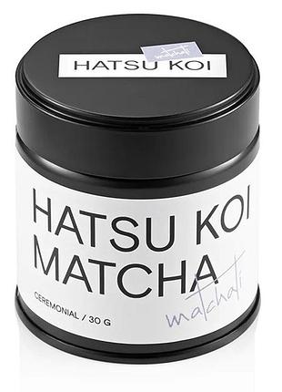 Матча hatsu koi япония удзи 30 грамм баночка