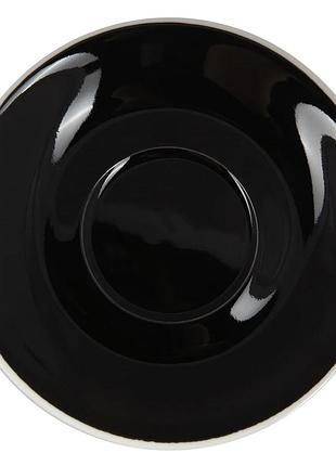 Блюдце loveramics 15.5 см black