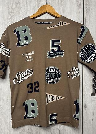 Футболка reserved 152 см для хлопця, стиль varsity
