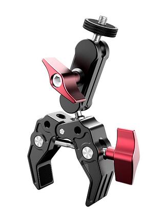 Кріплення на кермо трубу краб super clamp із шарніром для insta360 телефону ac prof al-15