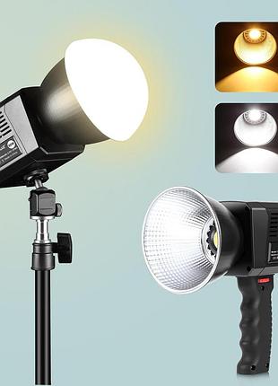 Студийный видеосветильник 60 вт puluz pu4119b двухцветная температура 2500k-6500k