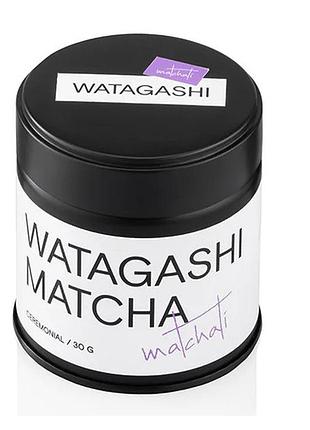 Матча watagashi япония 30 грамм баночка