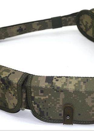 Патронташ на пояс на 24 патрона закритий преміум піксель 5112