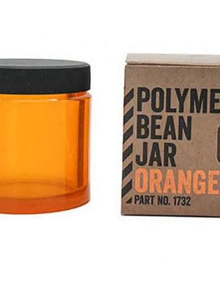 Емкость comandante polymer bean orange баночка колба для кофемолки команданте из полимера