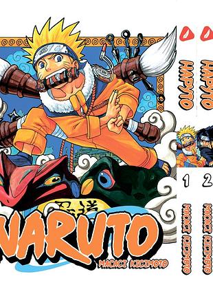 Комплект манги yohoho prin наруто naruto том 1-3 (на украинском) yh n set 01