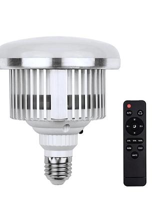 Світлодіодна led лампа для софтбоксу 105w e27 3000-5500k з пультом